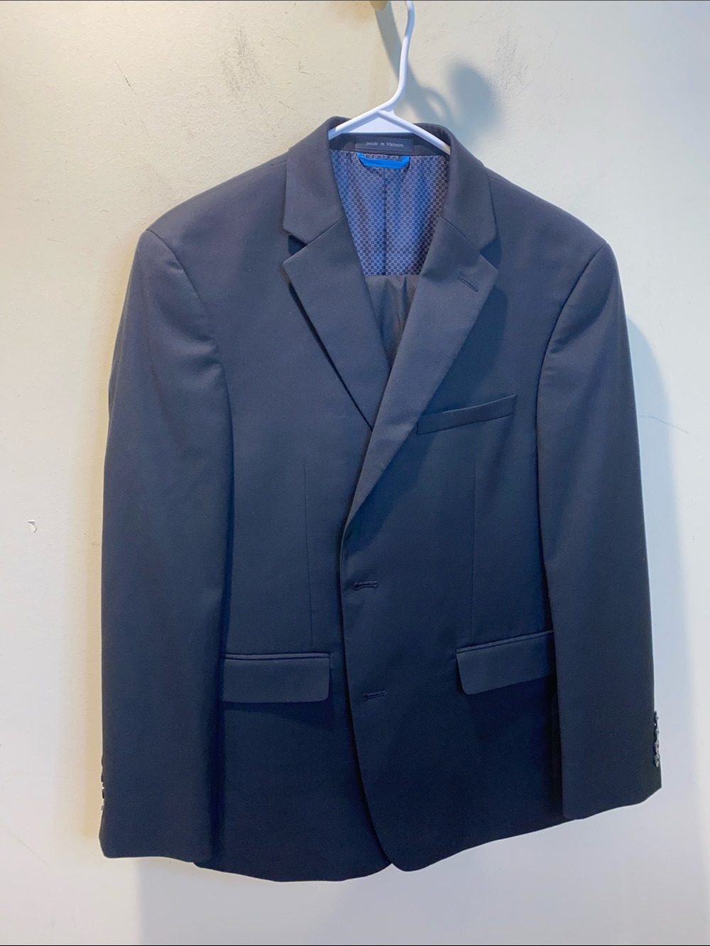 Van Heusen Navy Blue Men's Suit Jacket